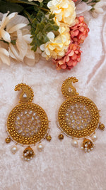 Load image into Gallery viewer, Survi Oversized Golden Earring
