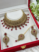 Load image into Gallery viewer, Rupasi Antique Gold choker set