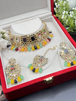 Load image into Gallery viewer, Jamila Mirror Choker Set