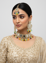 Load image into Gallery viewer, Jamila Mirror Choker Set