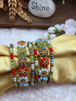 Load image into Gallery viewer, Akansha Multi color original punjabi chura
