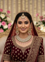 Load image into Gallery viewer, Kundan Monisa Necklace