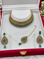 Load image into Gallery viewer, Samira antique Gold Choker set