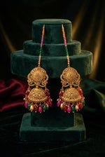Load image into Gallery viewer, Multicolor Oversized Jhumki Earring