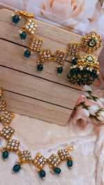 Load image into Gallery viewer, Kundan bahubali earrings