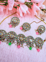 Load image into Gallery viewer, Sunita’s Mirror Choker Set