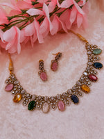 Load image into Gallery viewer, Multicolor Ad Victorian Necklace