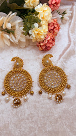 Load image into Gallery viewer, Survi Oversized Golden Earring