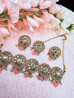 Load image into Gallery viewer, Sunita’s Mirror Choker Set