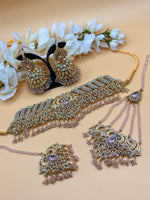 Load image into Gallery viewer, Zamila baby pink Pakistani Set