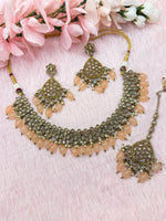 Load image into Gallery viewer, Hiral Simply polki choker set