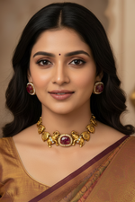 Load image into Gallery viewer, Elephant High Quality gold plated Choker set