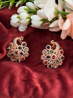 Load image into Gallery viewer, Morni Peacock Studs