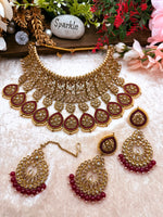 Load image into Gallery viewer, सुंदर पोल्की चोकर सेट