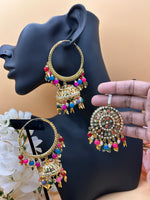 Load image into Gallery viewer, वालिया झुमकी टीका सेट