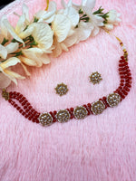 Load image into Gallery viewer, Kareena Kundan Indian Choker Set