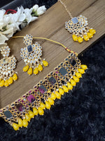 Load image into Gallery viewer, Jamila Mirror Choker Set