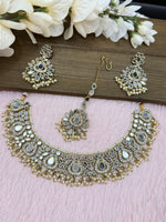 Load image into Gallery viewer, Kimmy mirror necklace set
