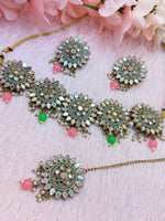 Load image into Gallery viewer, Ranika Mirror Choker Set