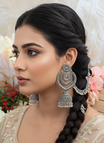 Load image into Gallery viewer, सहारा के साथ ऑक्सीकृत बालियां