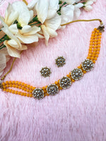 Load image into Gallery viewer, Kareena Kundan Indian Choker Set