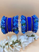 Load image into Gallery viewer, Floral Bridal Bangles