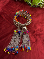 Load image into Gallery viewer, Stretchable Oxidised Bangles