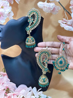Load image into Gallery viewer, रांची पोल्की टिक्का इयररिंग्स सेट
