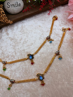 Load image into Gallery viewer, गोल्ड प्लेटेड पायल