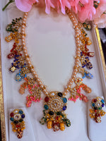 Load image into Gallery viewer, नवरतन मोती कुन्दन माला