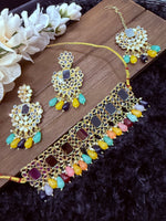 Load image into Gallery viewer, Jamila Mirror Choker Set