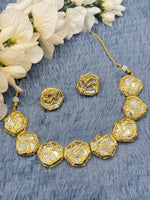 Load image into Gallery viewer, Designer kundan Choker With Earrings
