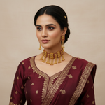 Load image into Gallery viewer, Durga High Quality Golden Set