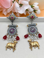 Load image into Gallery viewer, Sahana American Diamond Monalisa Earring