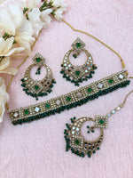 Load image into Gallery viewer, नवी मिरर चोकर सेट