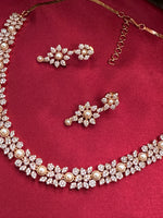 Load image into Gallery viewer, Maina American Diamond Indian Necklace Set