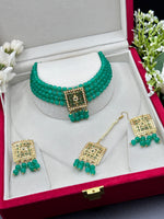 Load image into Gallery viewer, Savi The pearl Choker Set