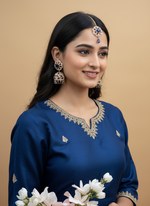 Load image into Gallery viewer, अमेरिकन डायमंड झुमकी टिक्का सेट