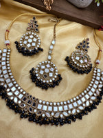 Load image into Gallery viewer, Kanchan Mirrror Necklace Set