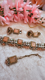 Load image into Gallery viewer, Jana Mirror choker set