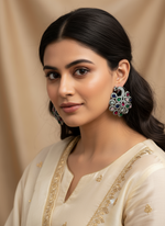 Load image into Gallery viewer, Morni Peacock Studs