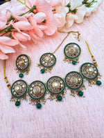 Load image into Gallery viewer, Sunita’s Mirror Choker Set