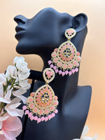 Load image into Gallery viewer, Kundan Light Weight Earrings