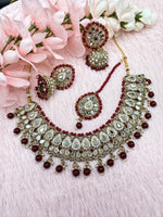 Load image into Gallery viewer, Ruhali Mirror Necklace Set