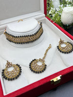 Load image into Gallery viewer, सृष्टा पोल्की चोकर सेट