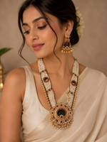 Load image into Gallery viewer, Rajwadi Rajkumari Necklace (Mala)