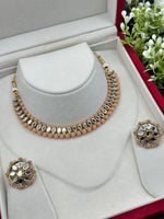 Load image into Gallery viewer, सिम्पली वन लाइन मिरर चोकर सेट