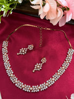 Load image into Gallery viewer, Maina American Diamond Indian Necklace Set
