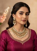 Load image into Gallery viewer, Vibha Kundan set