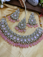 Load image into Gallery viewer, Shabnam Pakistani Style Necklace with tikka Earring set